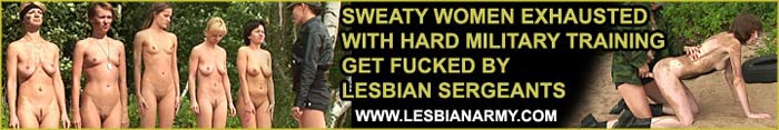 Lesbian Army – sporty bitches are in army now!